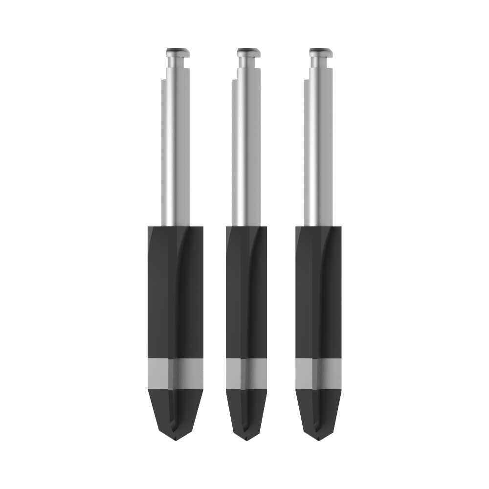 Rövid fúrók 6mm implantátumhoz