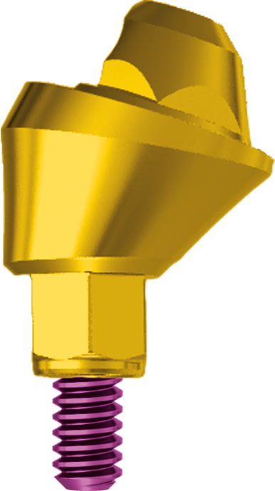 Conical Abutment Tissue Angulated 17° H 3.5 JDEvolution S