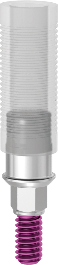 Cobalt-Chrome Abutment Engaging JDEvolution S