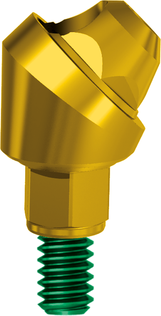 Conical Abutment Slim Plus 45° H 4.5 JDIcon Plus