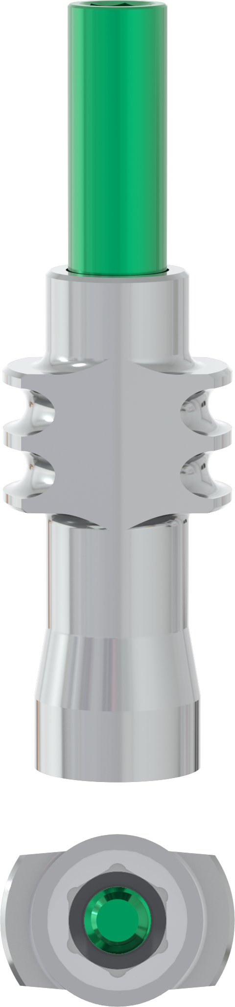 Conical Abutment MINI Impression Coping Engaging Open Tray JDEvolution Plus