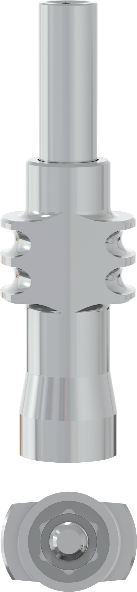 Conical Abutment MINI Impression Coping Engaging Open Tray