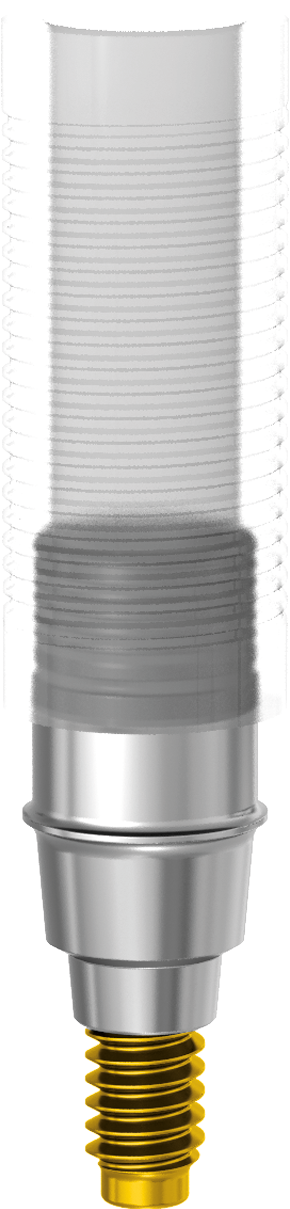 Cobalt-Chrome Abutment Non Engaging JDIcon Plus