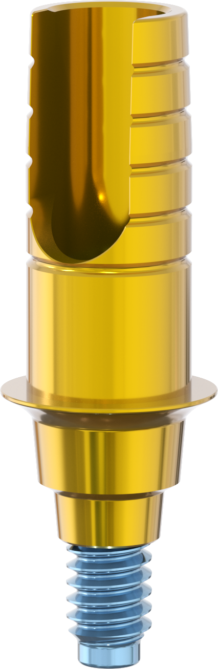 TiBase New Non Engaging Ø4.4 H 0.5 C 7.7 for Angulated Channel JDIcon Plus