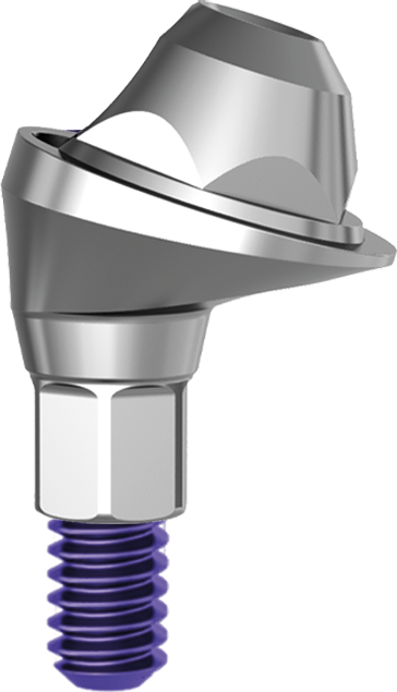 Conical Abutment Angulated 17° H 2.5 JDIcon Ultra S