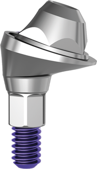 Conical Abutment Angulated 17° H 2.5 JDIcon Ultra S