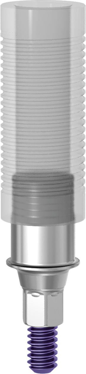 Cobalt-Chrome Abutment Engaging JDIcon Ultra S