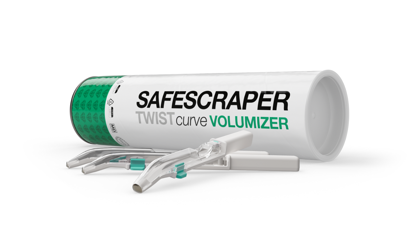 Safescraper Twist volumizer